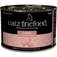 Catz finefood Nassfutter Katze Pure Adult Lamm 12x200 g