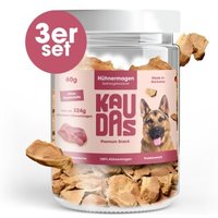 KAUDAS HühnermagenPur Natursnack 3x60 g
