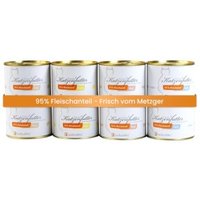 Lucky-Kitty Katzenfutter Probeset Premium-Qualität (8 x 200 Gramm = 1,6kg)