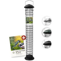 wildtier liebe Meisenknödelhalter 52cm, Schwarz