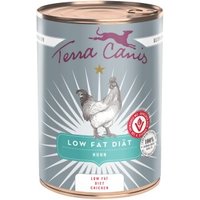 Terra Canis Nassfutter Hund Low Fat Diät Huhn 6x400 g