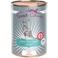Terra Canis Nassfutter Hund Low Fat Diät Känguru 6x400 g