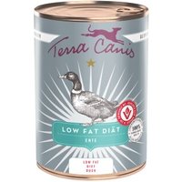 Terra Canis Nassfutter Hund Low Fat Diät Ente 6x400 g