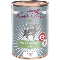 Terra Canis Nassfutter Hund Diabetic Diät Wild 6x400 g