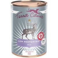 Terra Canis Nassfutter Hund Low Protein Diät Wild 6x400 g