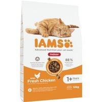 IAMS Advanced Nutrition Trockenfutter Katze, Adult ab 1 Jahr, Indoor, Huhn 10 kg