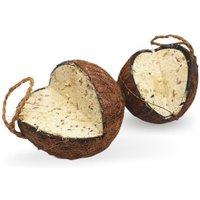 Lyra Pet Gefüllte Kokosnuss mit V-Cut 2x4 Stück