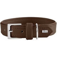Hunter Hundehalsband amalfi braun M-L