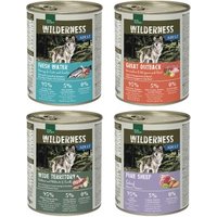 REAL NATURE WILDERNESS Nassfutter Hund, Adult 6x800 g Mixpaket 2
