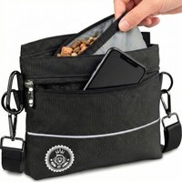 HUND IST KÖNIG ® Leckerlietasche für Hunde mit Einhand-Magnet-Verschluss für Gassi & Hundetraining M