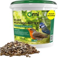 Orni Deluxe Streufutter mit Mehlwürmern für Wildvögel 5 kg
