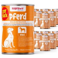 Supravit Hundenassfutter 12 x 410g Pferd
