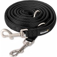 Rudelkönig Hundeleine - Führleine Bella schwarz 2,3 m, 2 cm