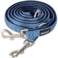 Rudelkönig Hundeleine - Führleine Bella blau 2,3 m, 2 cm
