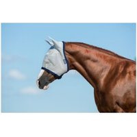 Amigo Fliegenmaske ergonomisch silber/ blau VB/ COB (Vollblut)