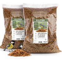 wildtier liebe Edel Soldatenfliegenlarven getrocknet
