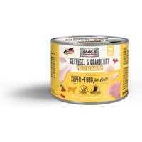 MAC's Nassfutter Katze Adult Geflügel und Cranberry 24x200 g