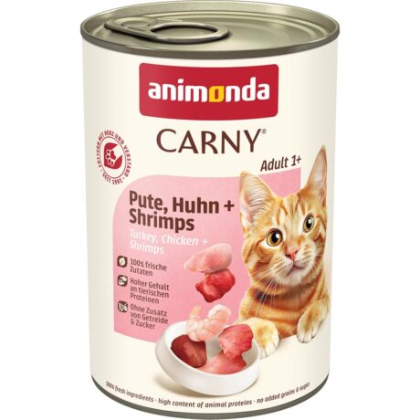animonda Carny Adt Pute, Huhn und Shrimps 24x400g