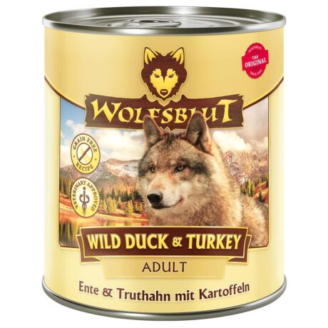 Wolfsblut Wild Duck und Turkey Adult 6x800g