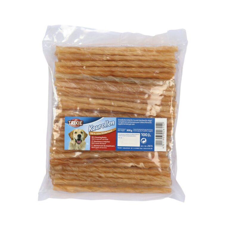Kalorienarmer Snack von Trixie für übergewichtige Hunde. Wohlschmeckendes Rind macht deinem Hund Appetit. Der Snack ist für Hunde aller Lebensphasen geeignet.