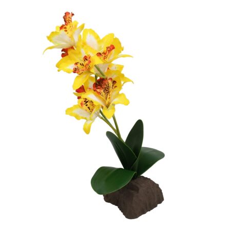 Lucky Reptile Orchidee groß gelb 35 cm